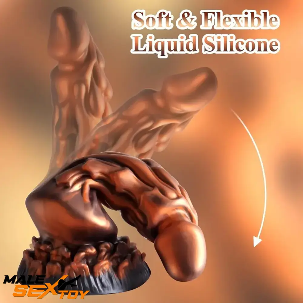 8.26in Dragon Big Silicone Soft Dildo For Women Men Couple Sex Male Sex Toy