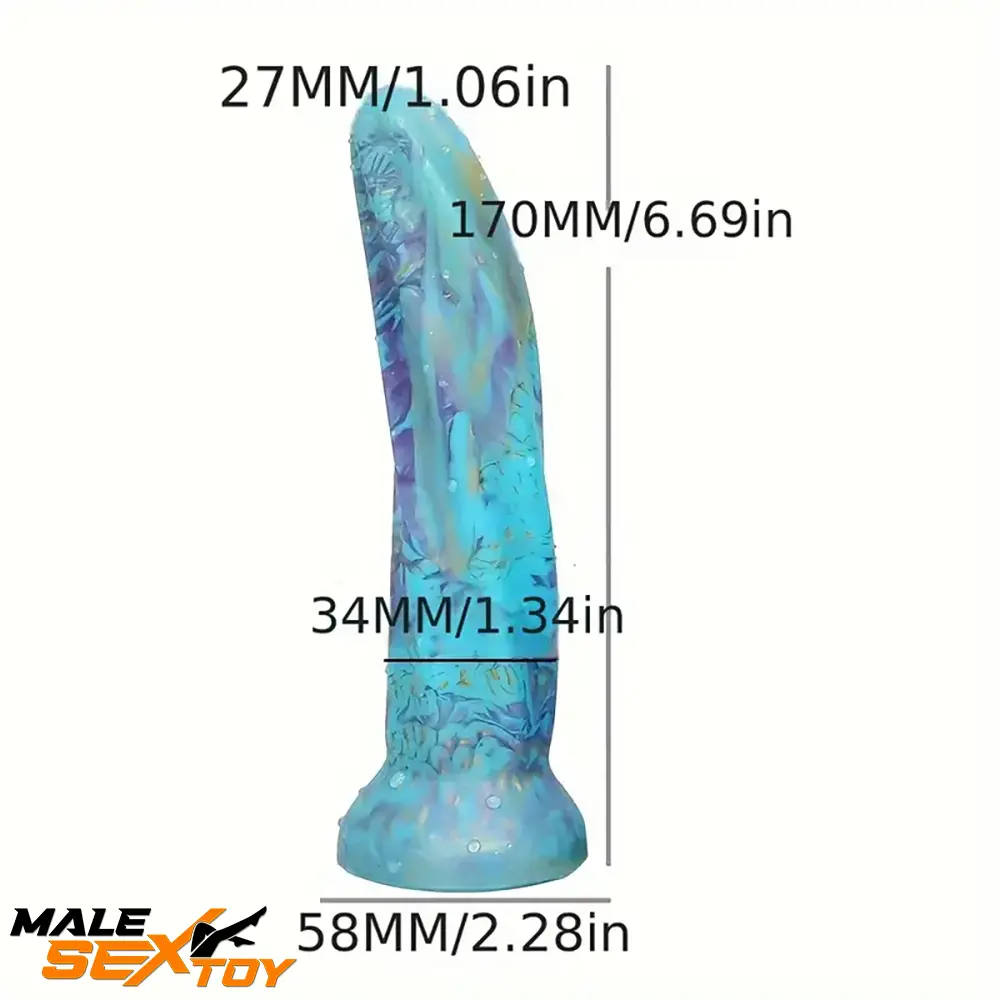6.69in 9.65in 12.4in Silicone Soft Big Monster Dildo For Women Men Male Sex Toy