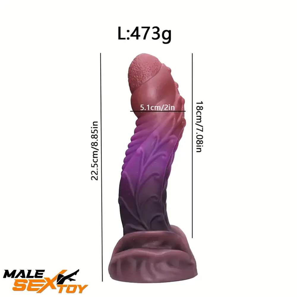 5.7in 7.08in Fantasy Monster Silicone Soft Cock Dildo For Prostate Male Sex Toy
