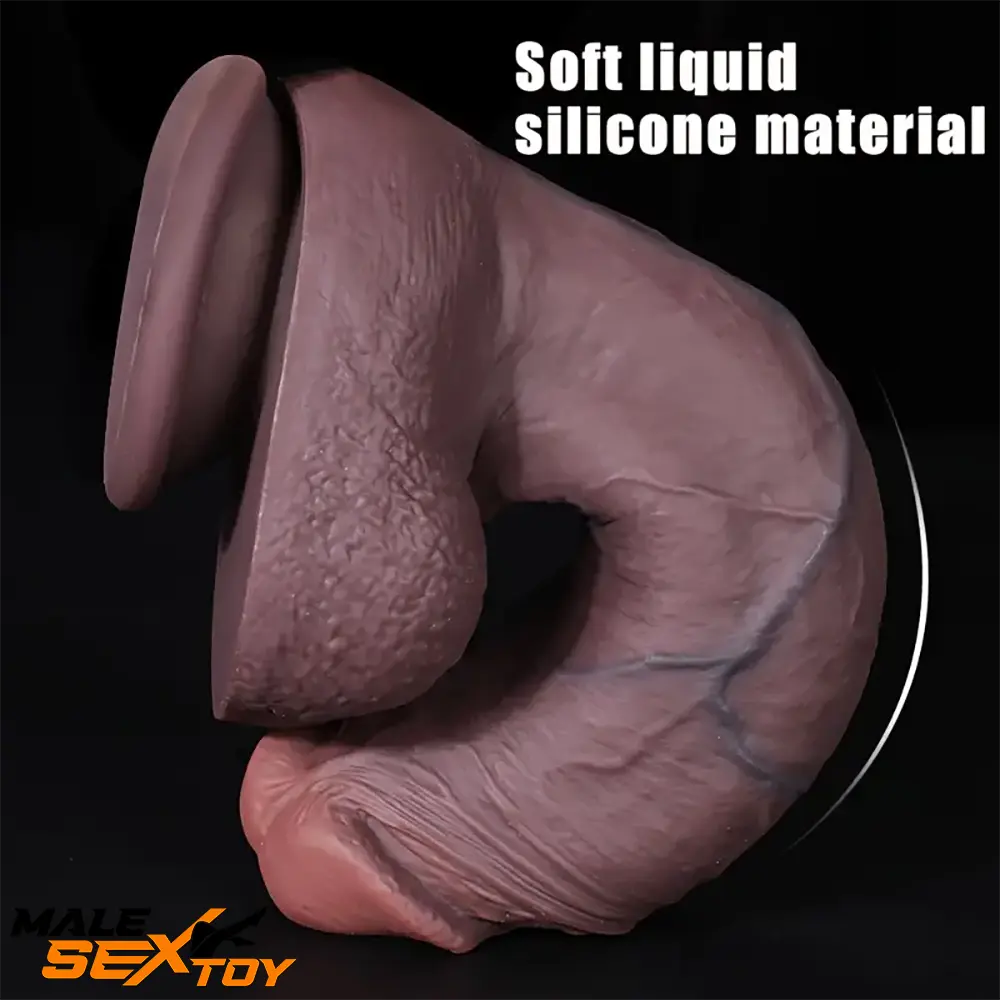 6.29in 8.07in Unisex Silicone Soft Dildo For Anal Vaginal Simulation Sex Male Sex Toy