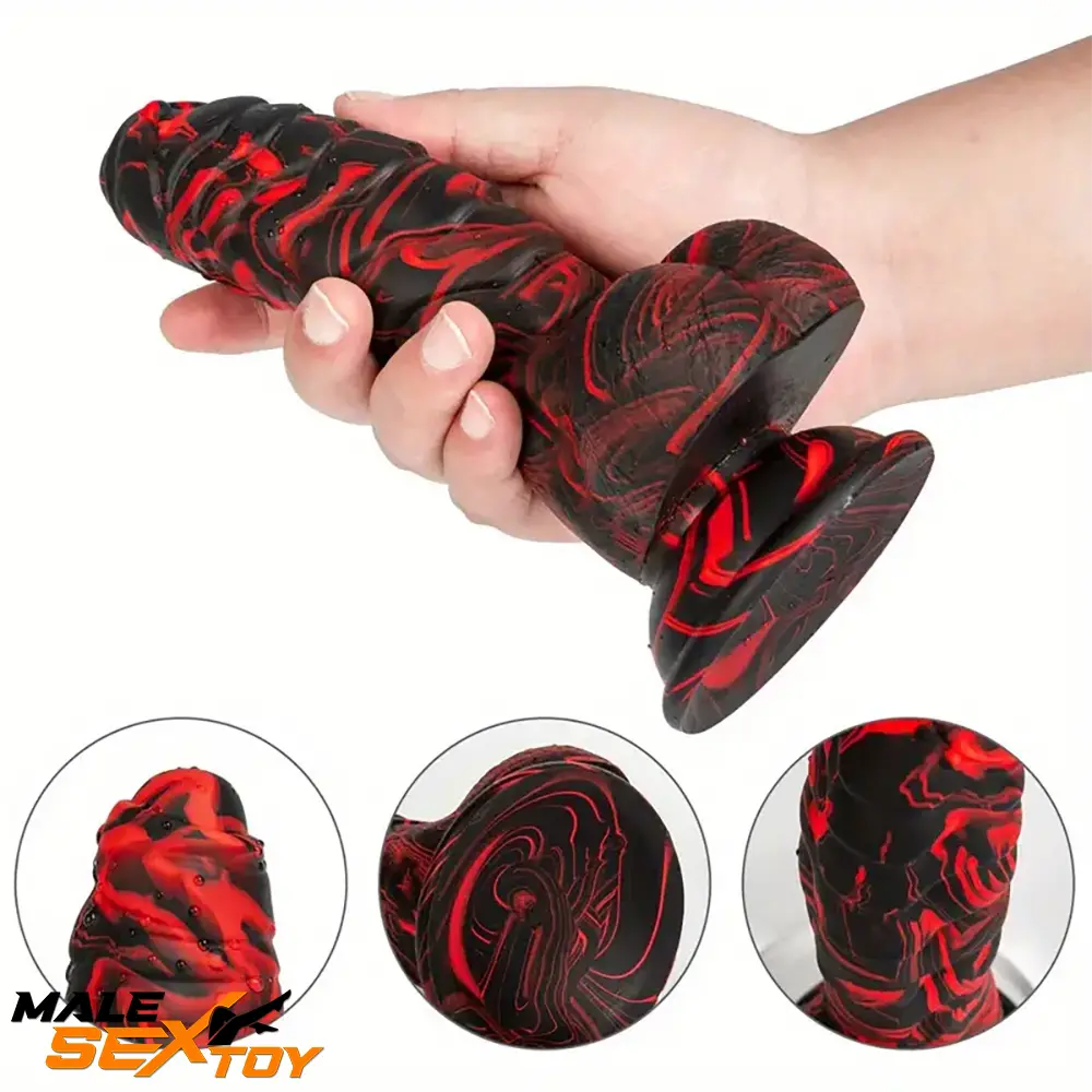 6.88in 8.66in Body Safe Silicone Soft Dinosaur Dildo For Women Female Male Sex Toy