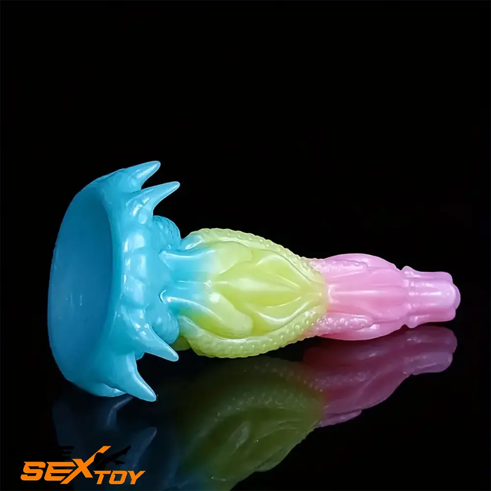 9.06in Silicone Dragon Big Soft Dildo For G-Spot Anal Female Sex Male Sex Toy