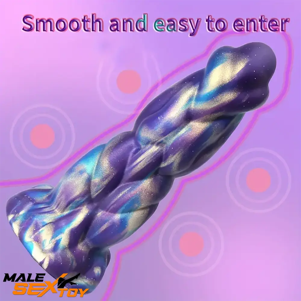 5.43in 7.48in 9.25in Lifelike Silicone Soft Monster Dildo For Expansion Male Sex Toy