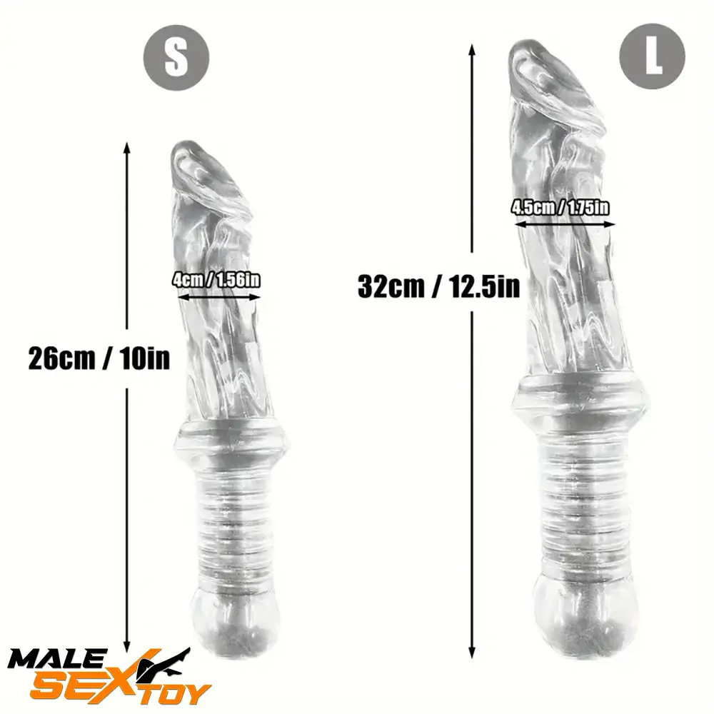 10in 12.5in Big Lifelike knife Dildo With Handle Female Sex Toy Male Sex Toy