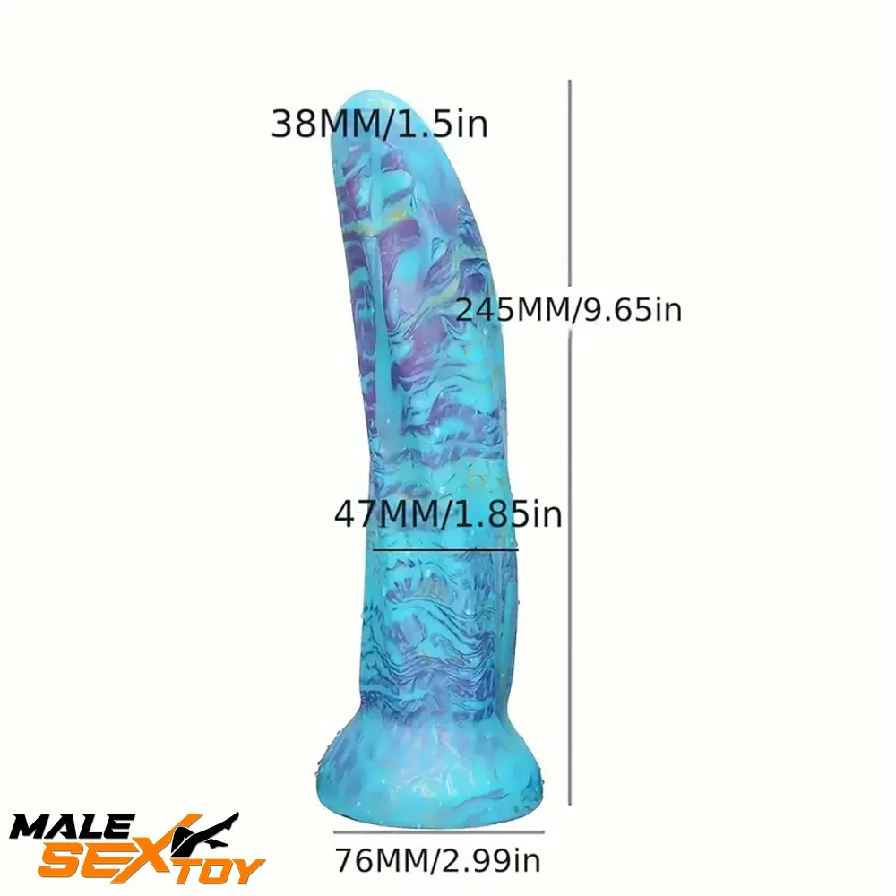 6.69in 9.65in 12.4in Silicone Soft Big Monster Dildo For Women Men Male Sex Toy
