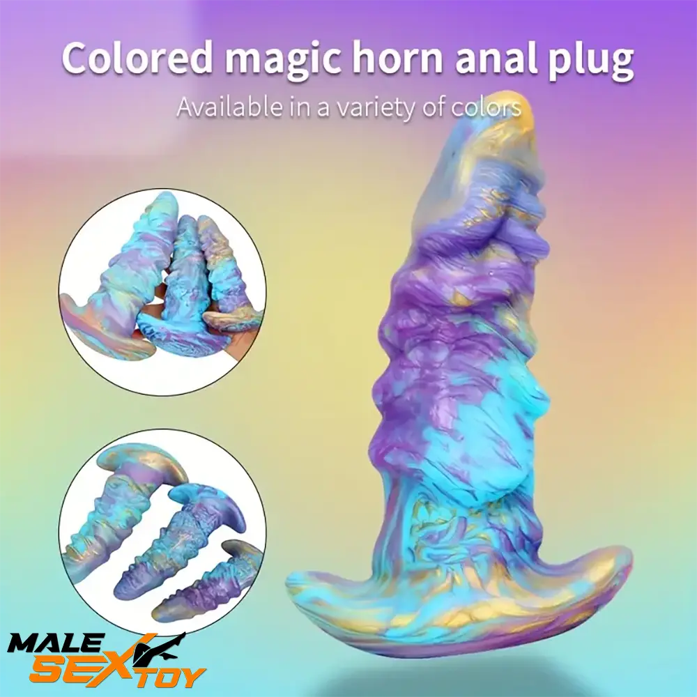 5.51in 6.89in 8.46in Fantasy Monster Silicone Soft Cock Dildo Male Sex Toy