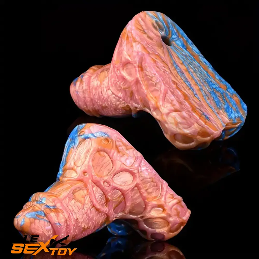 4.1in Unisex Small Monster Silicone Soft Dildo For Prostate Massage Male Sex Toy