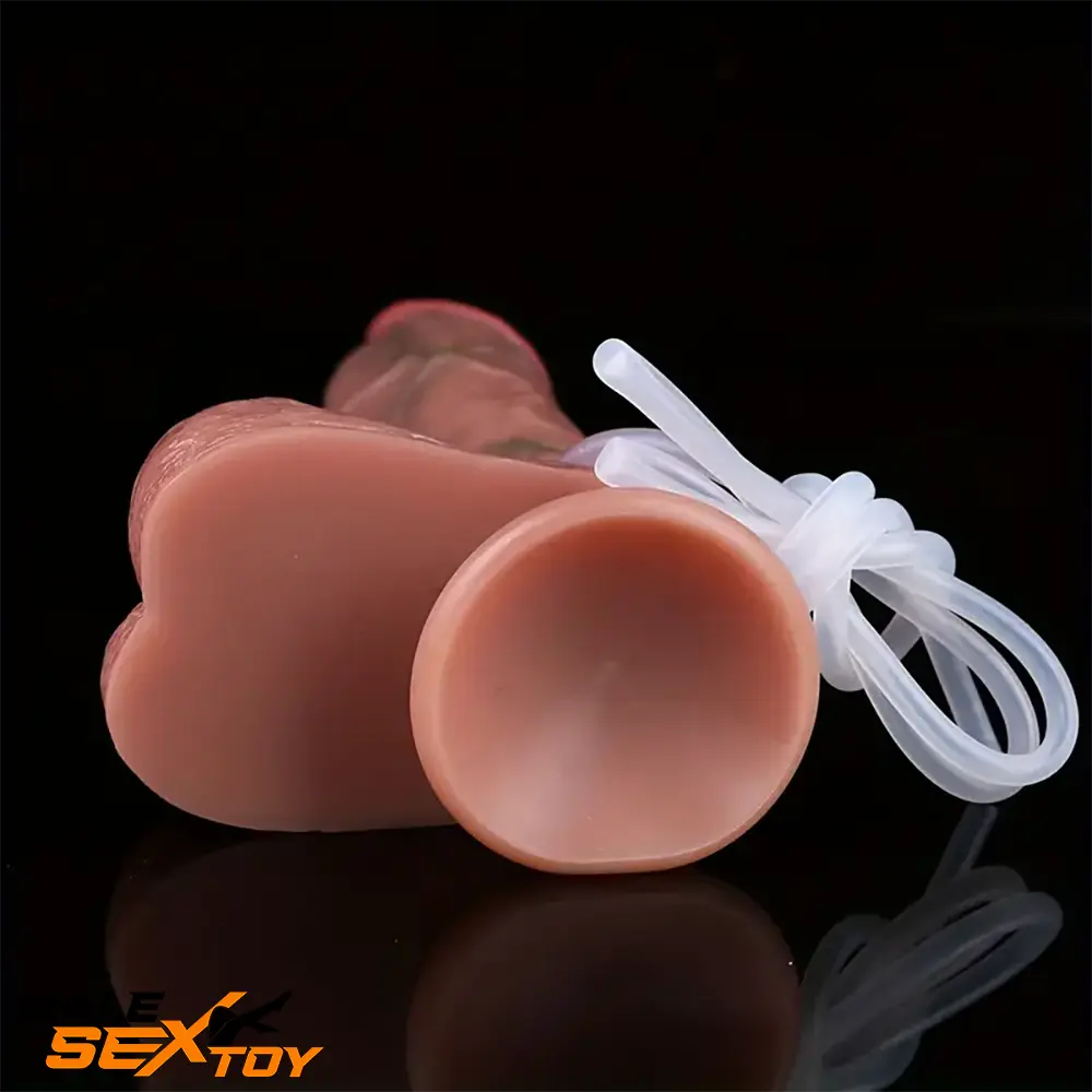 9.5in Silicone Ejaculating Large Soft Dildo For Women Suction Cup Male Sex Toy