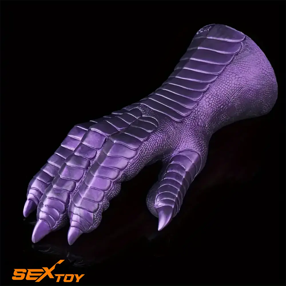 8.66in Fantasy Monster Hands Silicone Soft Dildo For Women G Spot Male Sex Toy