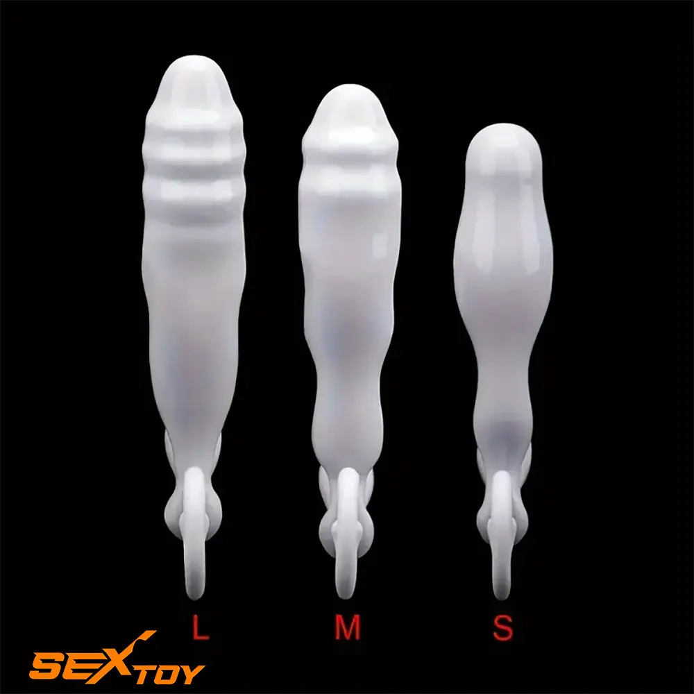 4.64in 5.27in 5.7in Unisex Soft Female Dildo For Anal Vaginal Simulation Male Sex Toy
