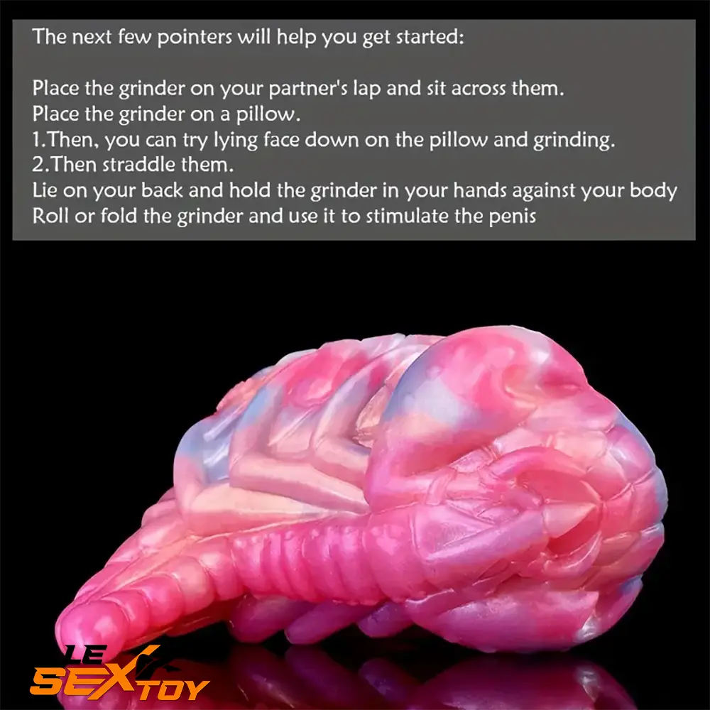 3.54in Animal Small Scorpion Style Silicone Soft Cock Dildo For Anus Male Sex Toy