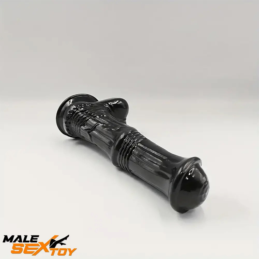 6.6in 7.8in 8.6in 9.8in Clear Black Horse Cock Dildo For G-Spot Clit Male Sex Toy