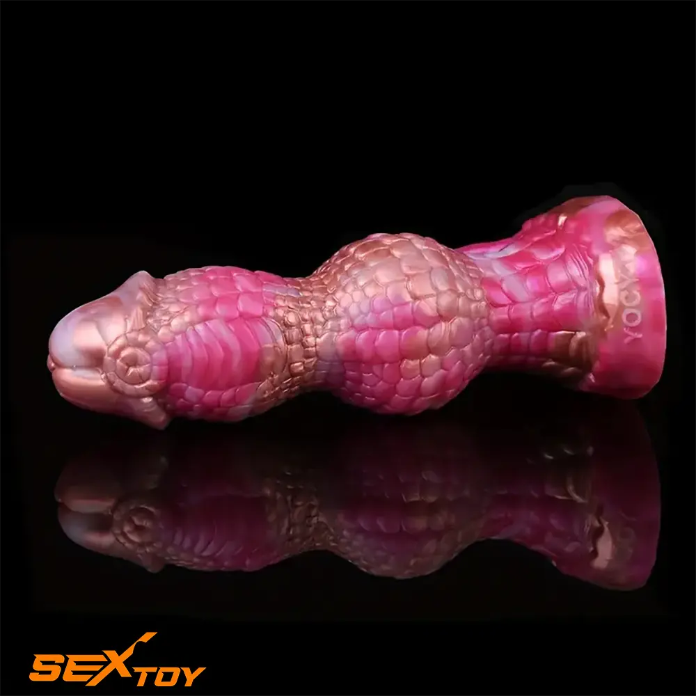 7.08in Fantasy Monster Dragon Silicone Soft Dildo For Couples Female Male Sex Toy