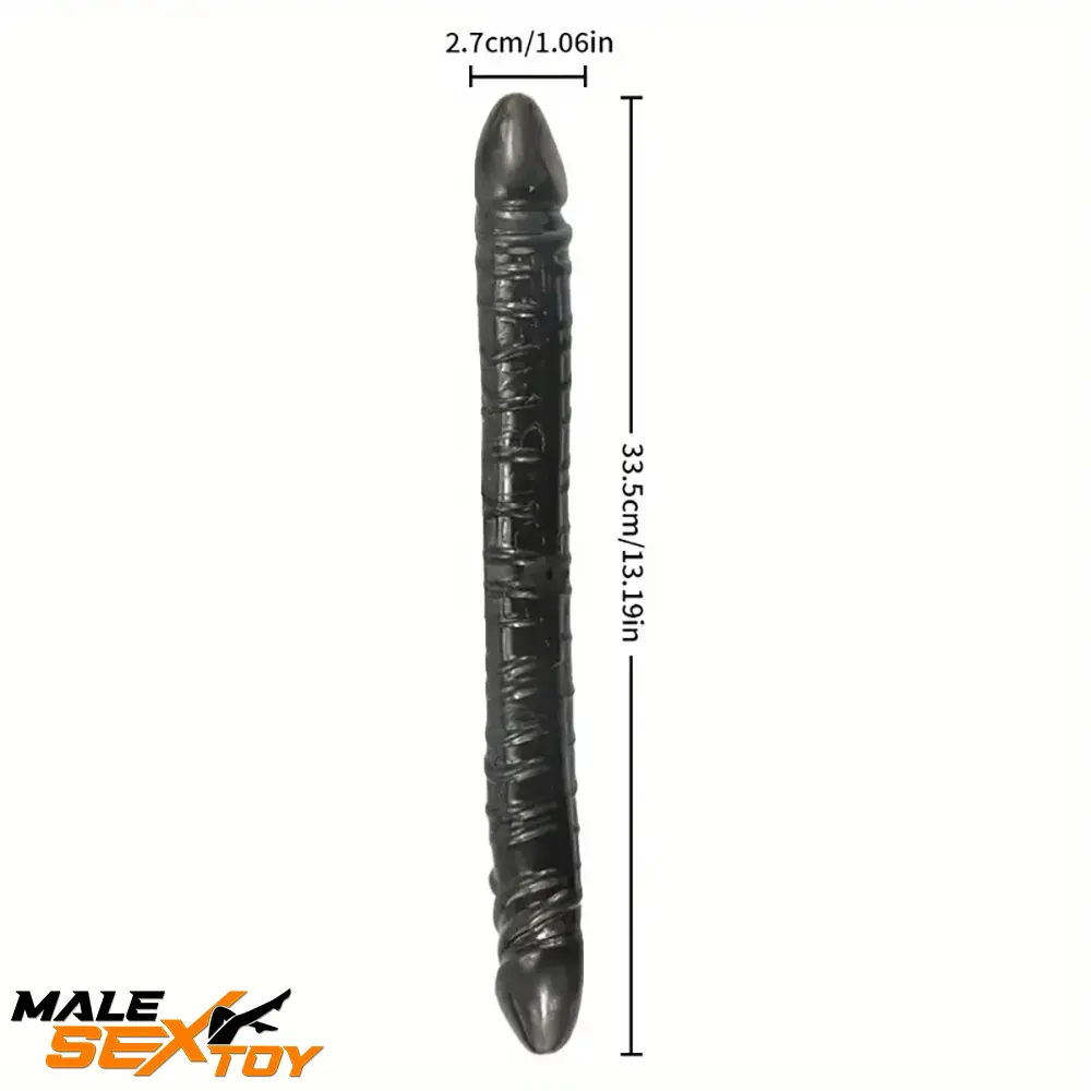 13.19in Dual Ended Long Big Dildo Sex Toy For Clit Increased Stimulation Male Sex Toy