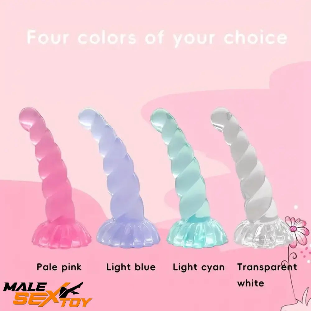 6.69in Real Fantasy Odd Twist Dildo For Women Clit With Sucker Male Sex Toy