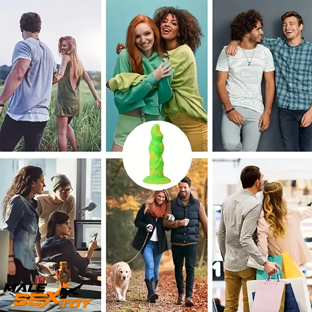 8.85in Monster Anal Silicone Fantasy Big Dildo For Women Female Male Sex Toy