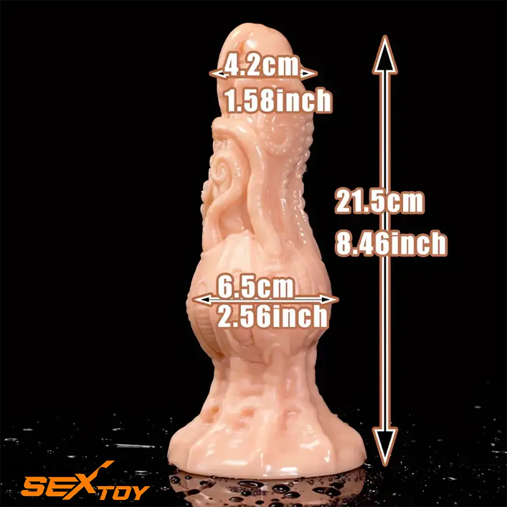 8.46in Monster Fantasy Big Dildo Sex Toy For Increased Sex Love Toy Male Sex Toy