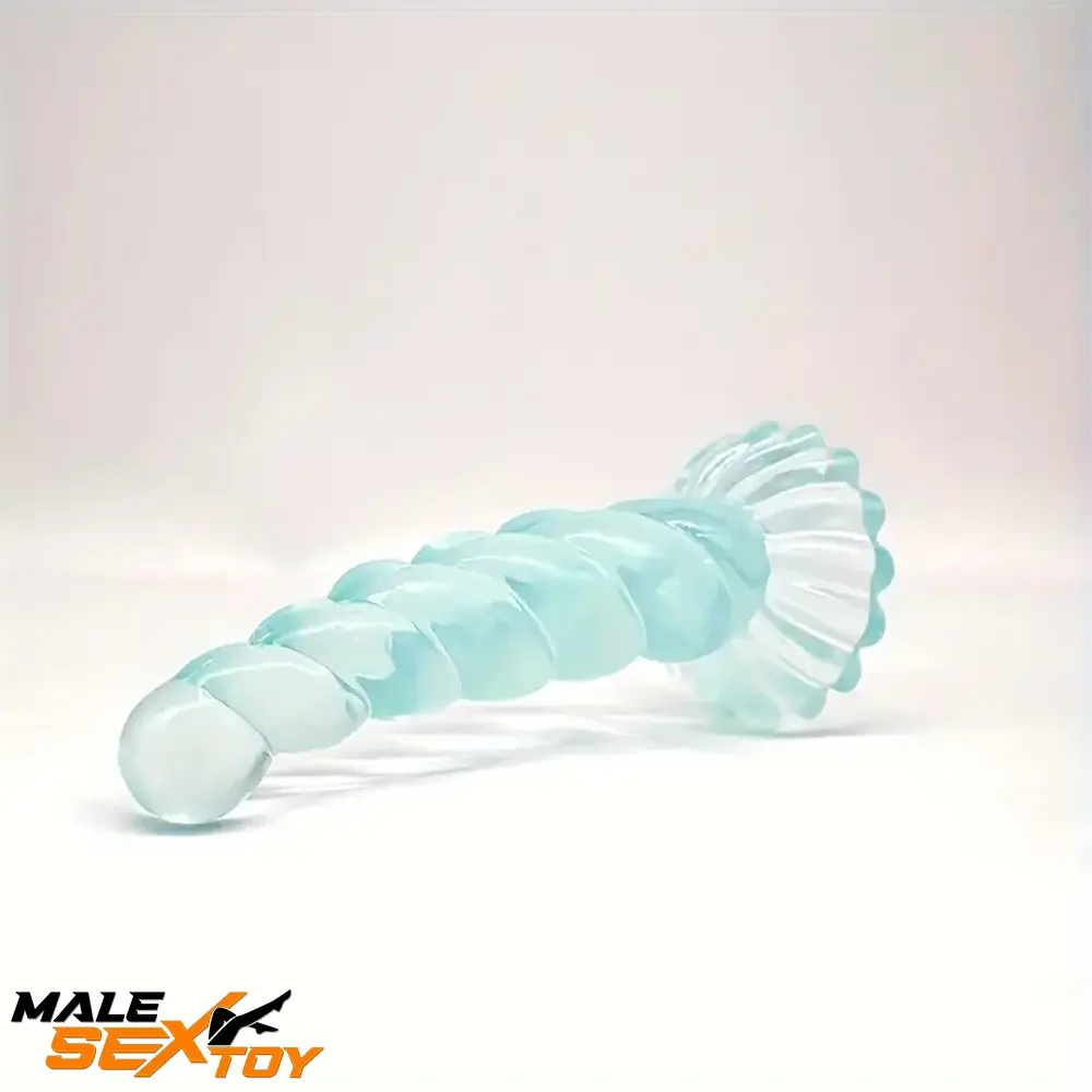 6.69in Real Fantasy Odd Twist Dildo For Women Clit With Sucker Male Sex Toy