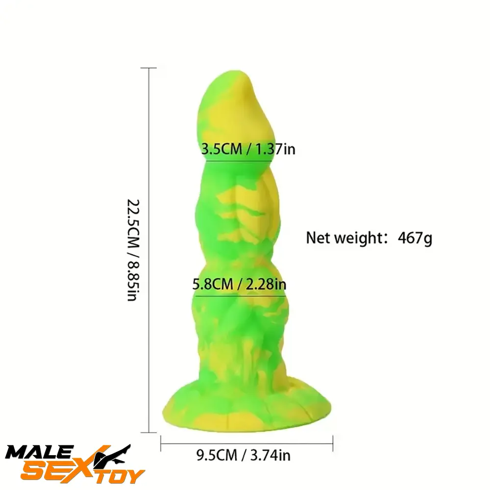 8.85in Monster Anal Silicone Fantasy Big Dildo For Women Female Male Sex Toy