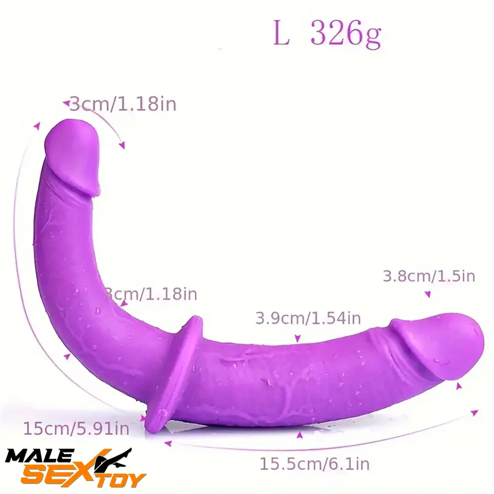11.22in 12in Double-headed Big Dildo For Female Pleasure Adult Use Male Sex Toy