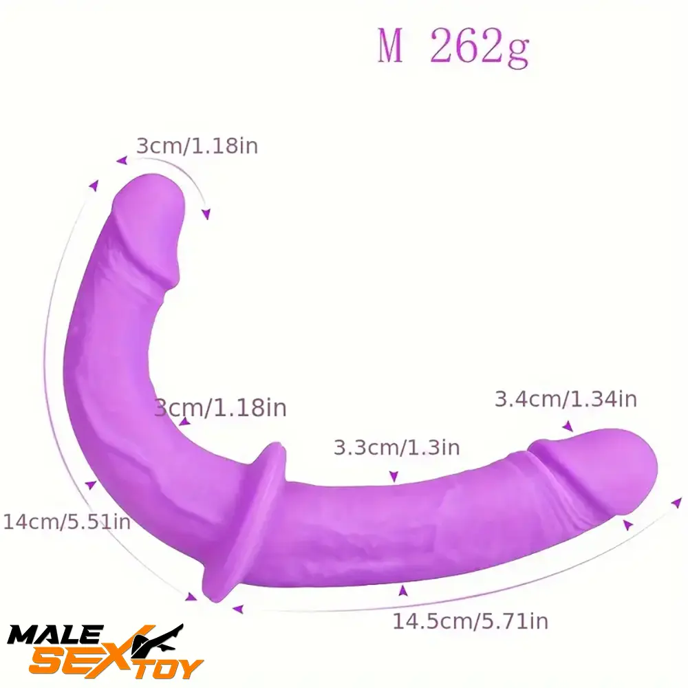 11.22in 12in Double-headed Big Dildo For Female Pleasure Adult Use Male Sex Toy