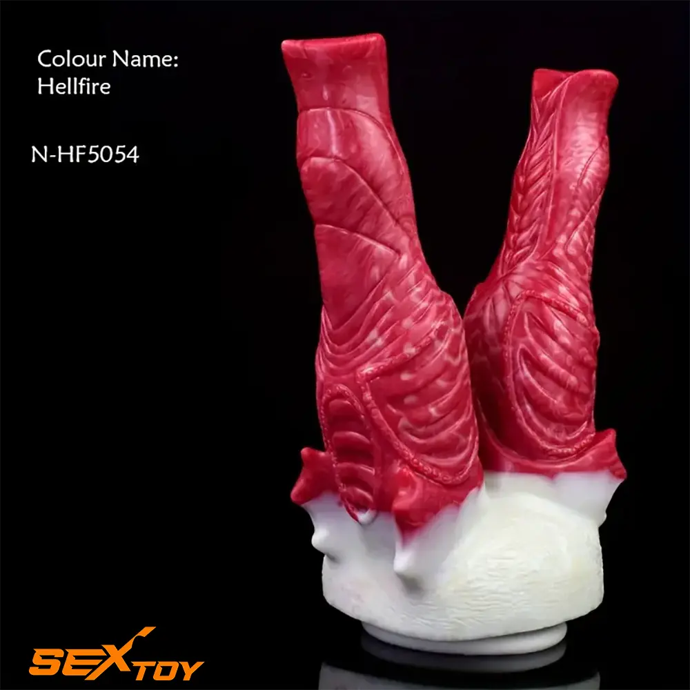 8.7in Silicone Flexible Monster Double Sided Fantasy Dildo For Female Male Sex Toy