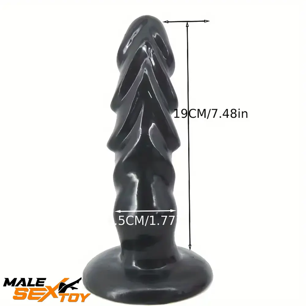7.48in Realistic Odd Canine Skin Textured Dildo Adult Sex Use Male Sex Toy