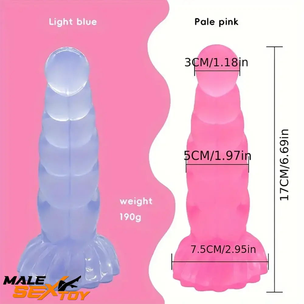 6.69in Real Fantasy Odd Twist Dildo For Women Clit With Sucker Male Sex Toy