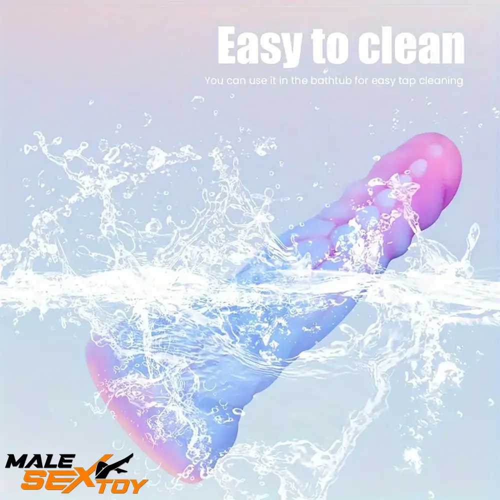 7.87in Fantasy Monster Silicone Soft Dildo External Anal Clit Opener Male Sex Toy