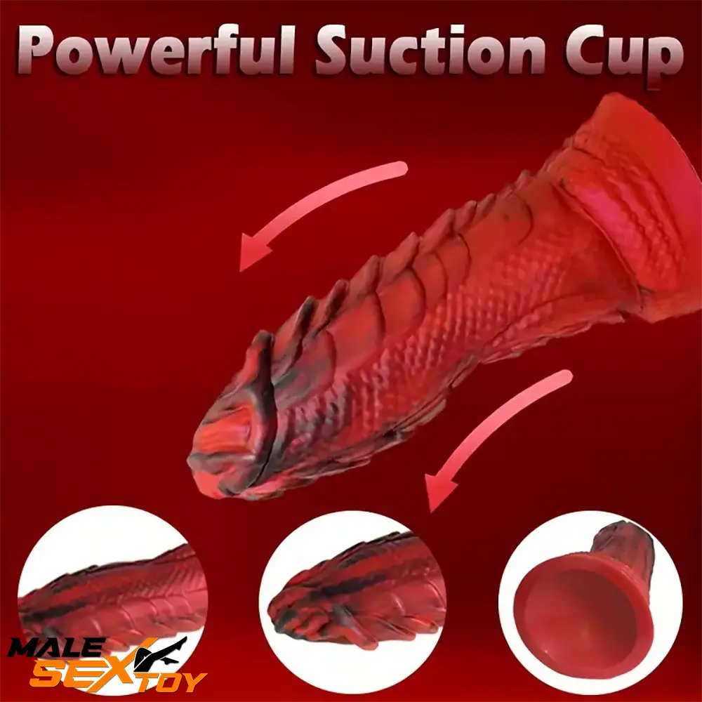 7.87in Silicone Flexible Snake Fantasy Dildo For Couples Sex Use Male Sex Toy