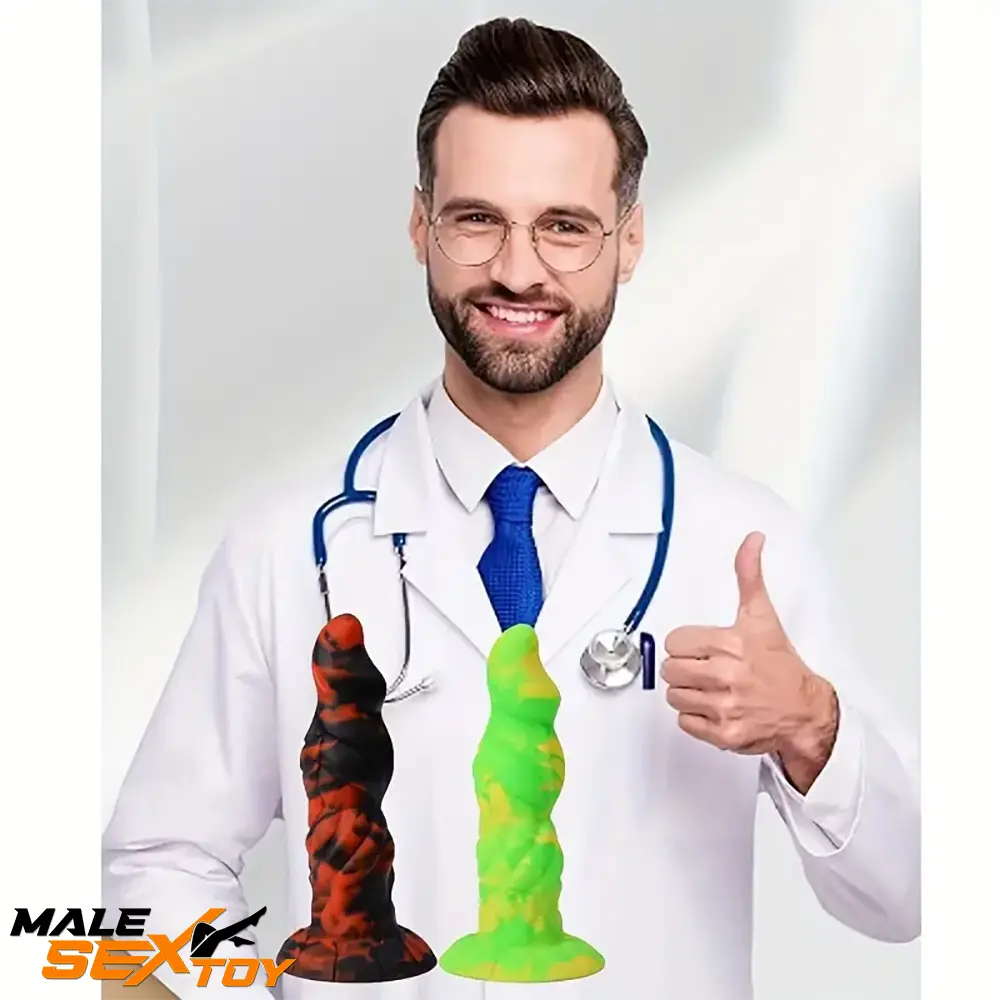 8.85in Monster Anal Silicone Fantasy Big Dildo For Women Female Male Sex Toy