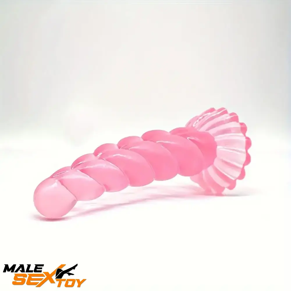 6.69in Real Fantasy Odd Twist Dildo For Women Clit With Sucker Male Sex Toy