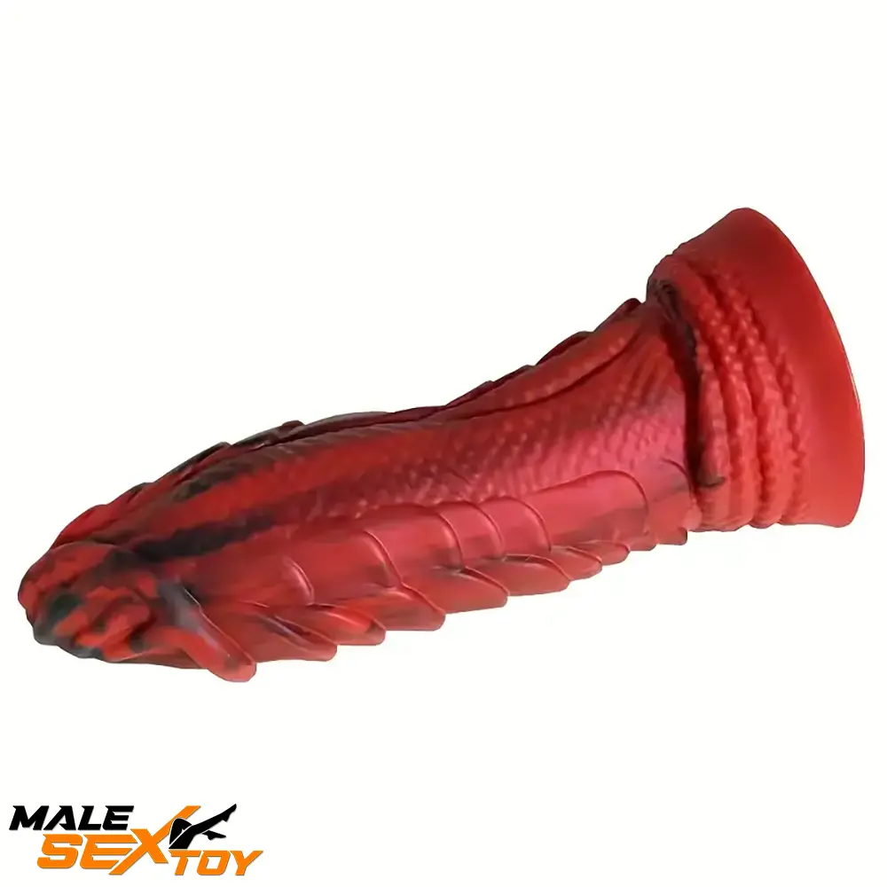 7.87in Silicone Flexible Snake Fantasy Dildo For Couples Sex Use Male Sex Toy