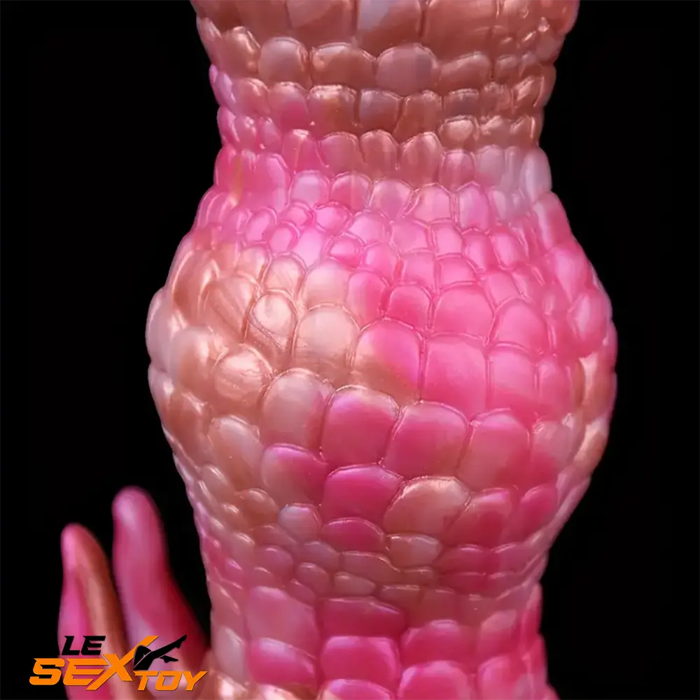 7.08in Fantasy Monster Dragon Silicone Soft Dildo For Couples Female Male Sex Toy