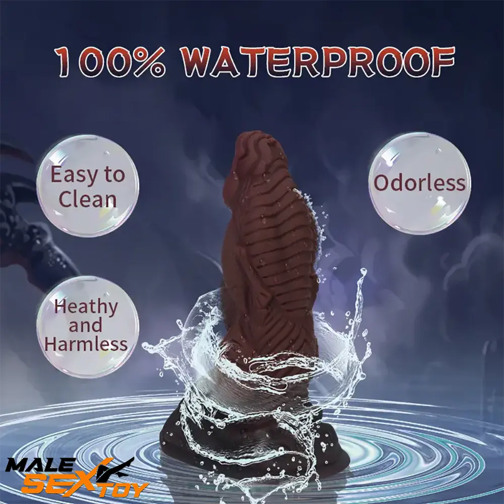 6.77in Fantasy Monster Knots Silicone Soft Dildo Sex Toy For Female Male Sex Toy