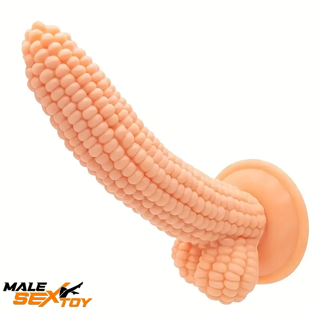 7.9in Real Vegetable Corn Dildo For Women Vaginal Sex Clit Pleasure Male Sex Toy