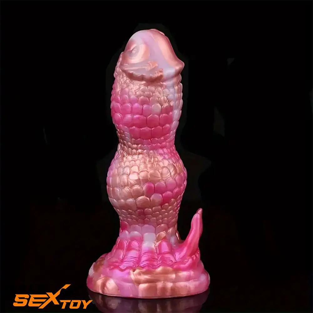 7.08in Fantasy Monster Dragon Silicone Soft Dildo For Couples Female Male Sex Toy