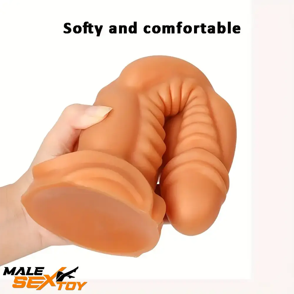 5.91in 8.66in 10.55in Unisex Silicone Fantasy Big Soft Love Odd Dildo Male Sex Toy