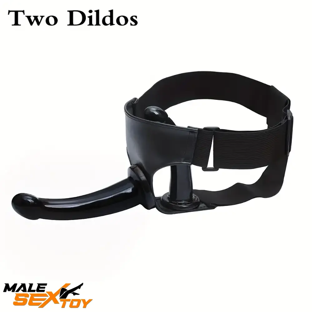 6.7in 7.7in Real Rubber Black Strap on Dildo Vaginal Clit Expander Male Sex Toy