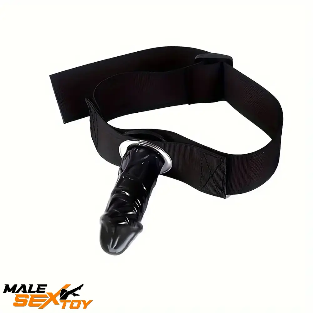 2.17in 3.74in Small Face Chine Dildo BDSM Penis Toy With PU Leather Male Sex Toy