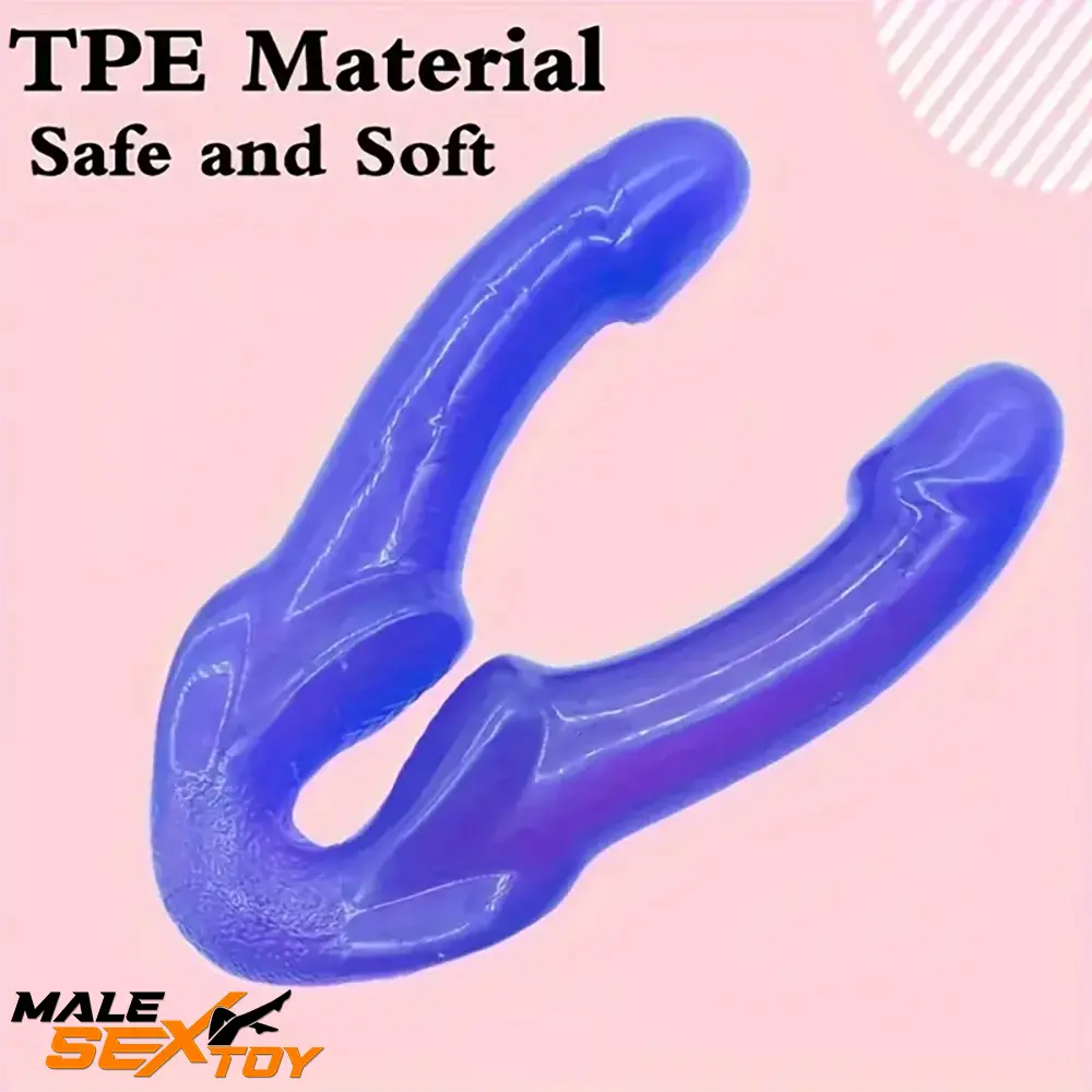 9.1in Double-Ended Big Dildo For Increased Stimulation Women Female Male Sex Toy