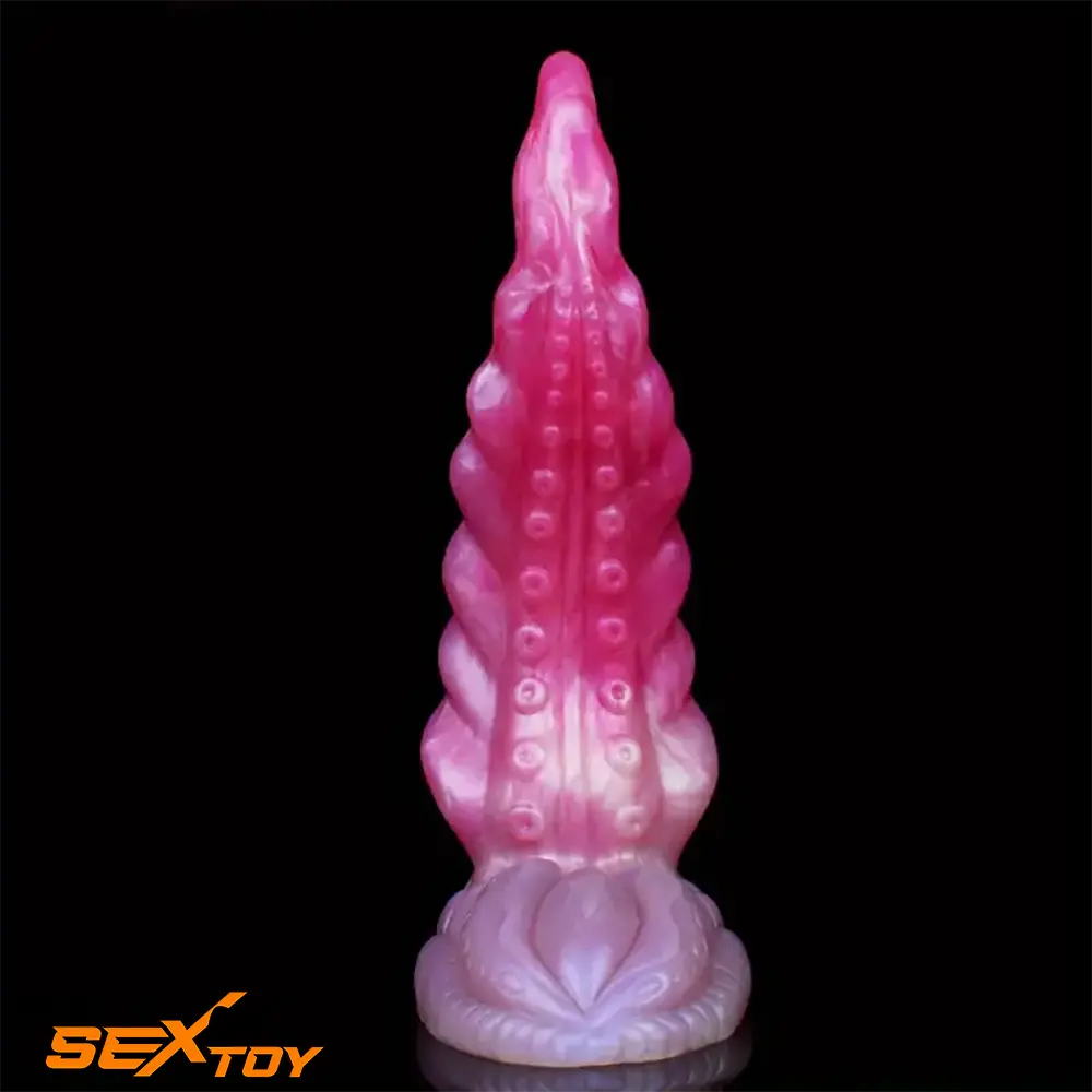 9.25in Real Octopus Tentacle Big Silicone Soft Dildo For Female Sex Male Sex Toy