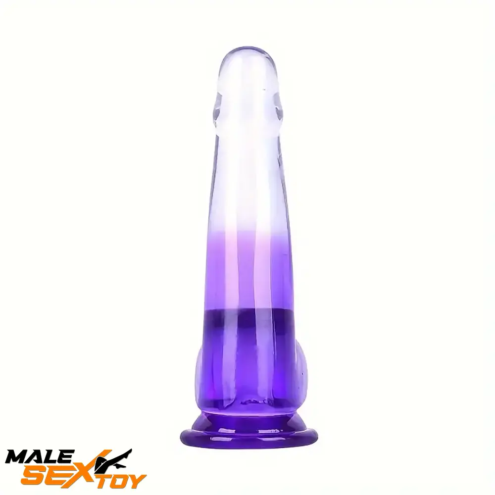 5.9in 6.88in 8.26in 9.84in Real Dildo Penis Anal Expander For Female Male Sex Toy