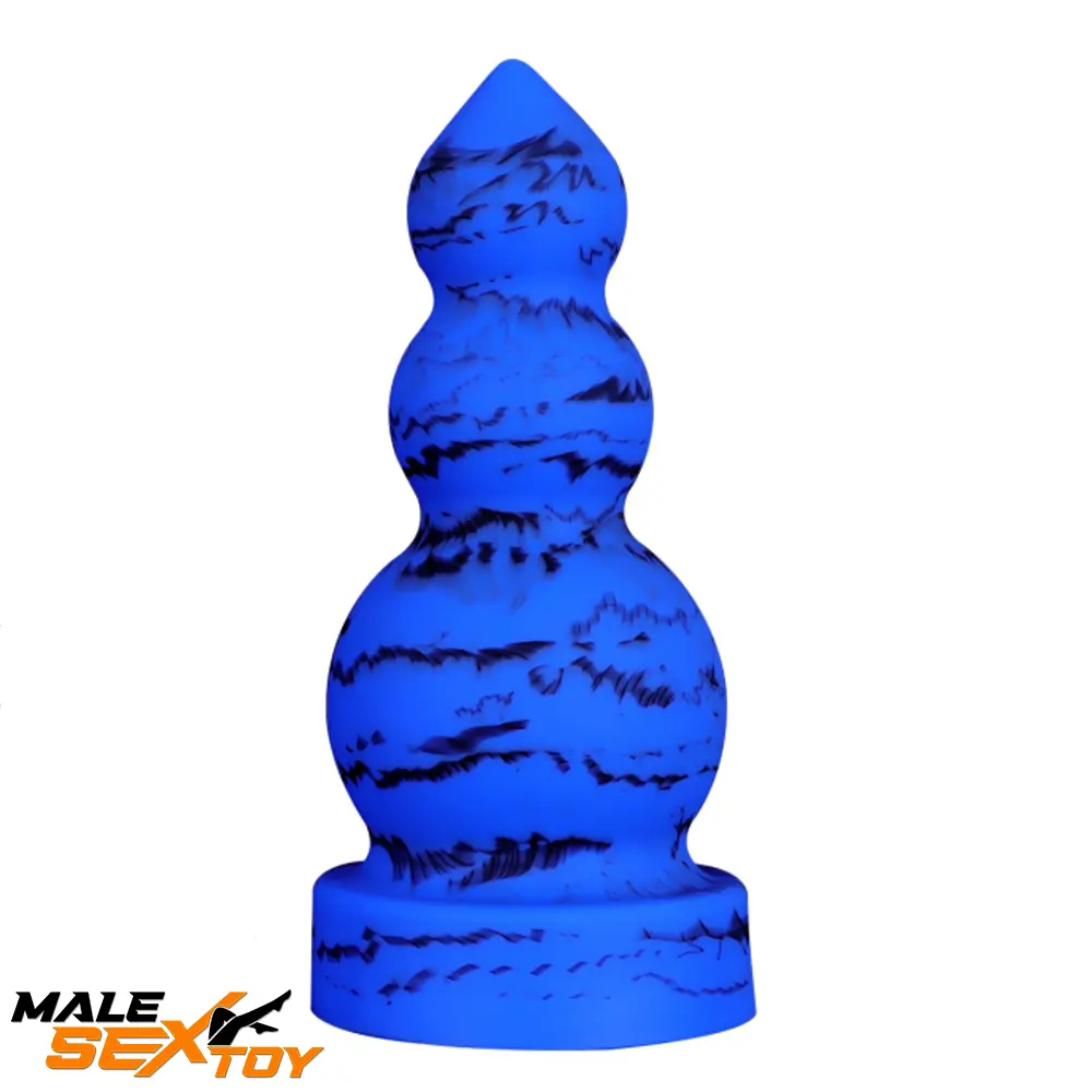 4.13in 6.1in 8.07in 11.43in Fantasy Silicone Soft Butt Plug Female Dildo Male Sex Toy