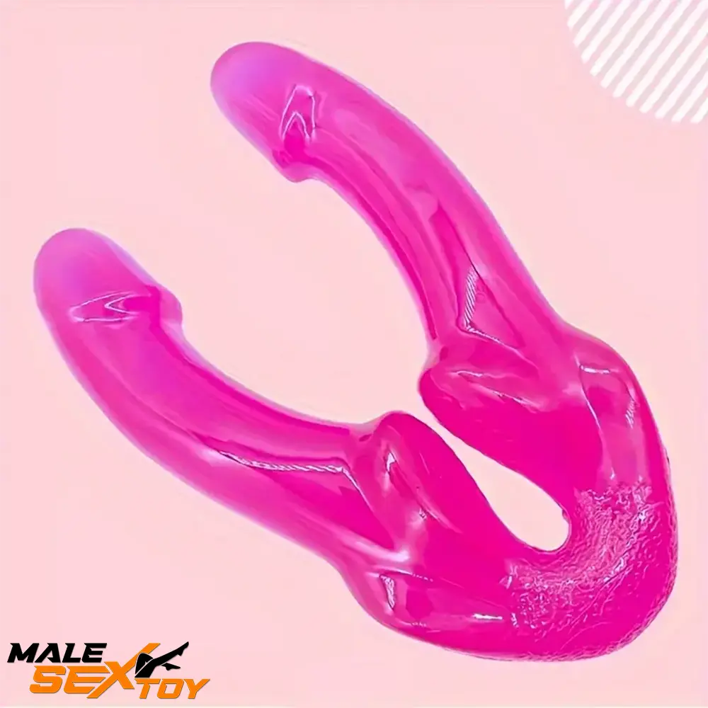 9.1in Double-Ended Big Dildo For Increased Stimulation Women Female Male Sex Toy
