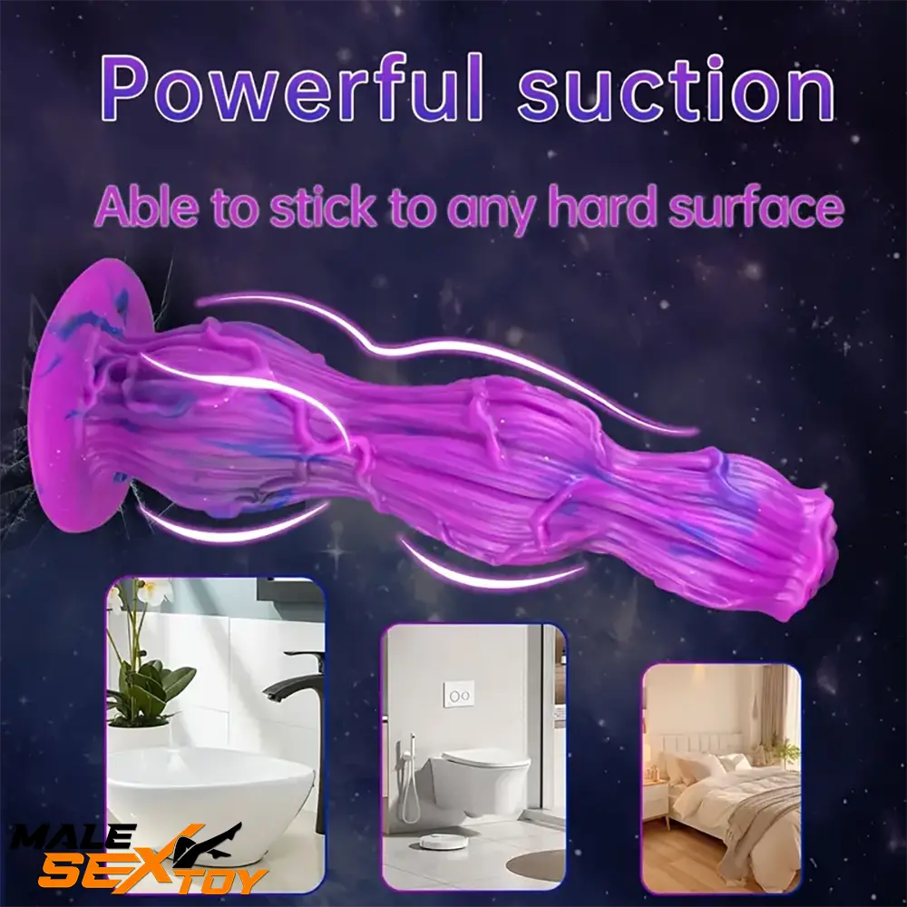 9.25in Fantasy Silicone Soft Big Dildo Women Vagina Female Sex Male Sex Toy