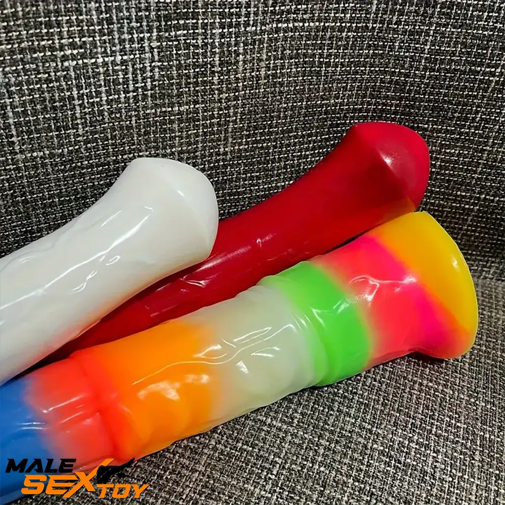 11.61in Big Silicone Cock Horse Luminous Animal Dildo BDSM Sex Love Male Sex Toy