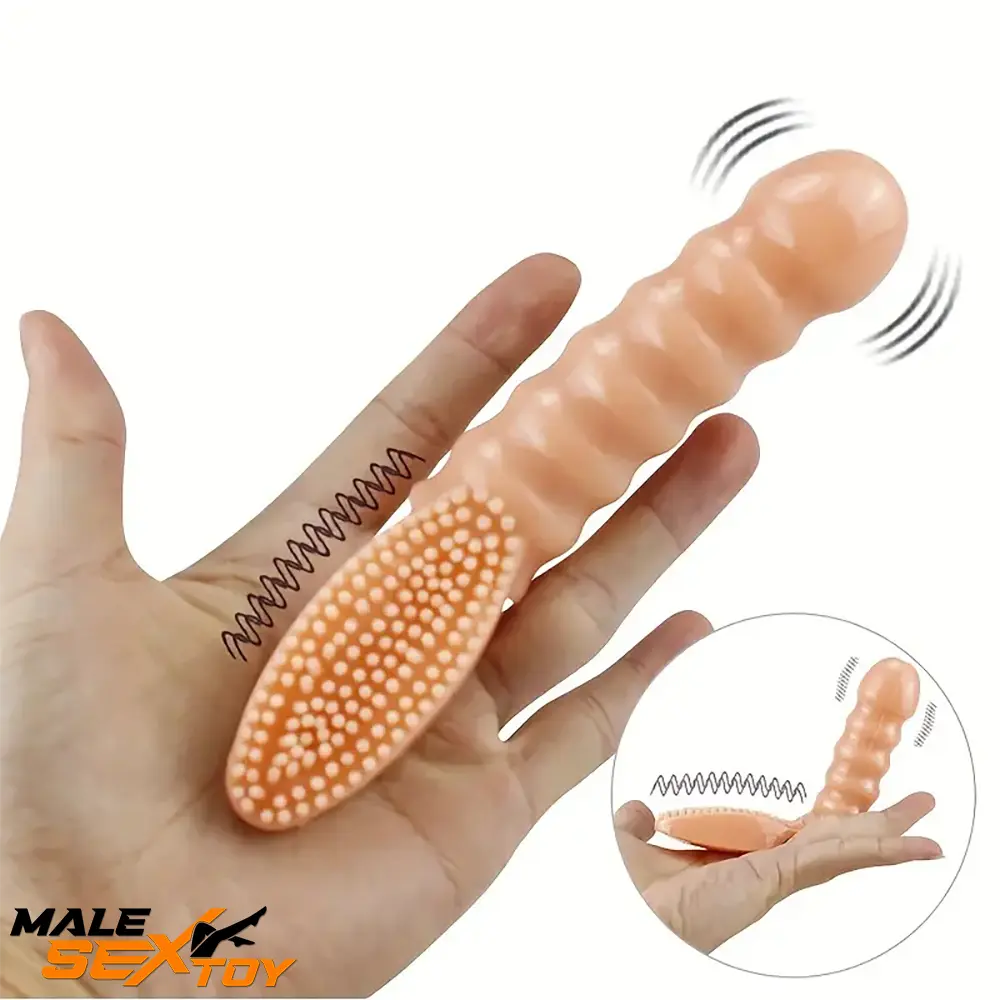 4.06in Vibrating Middle Dildo For Anal Prostate G Spot Penis Vibrator Male Sex Toy