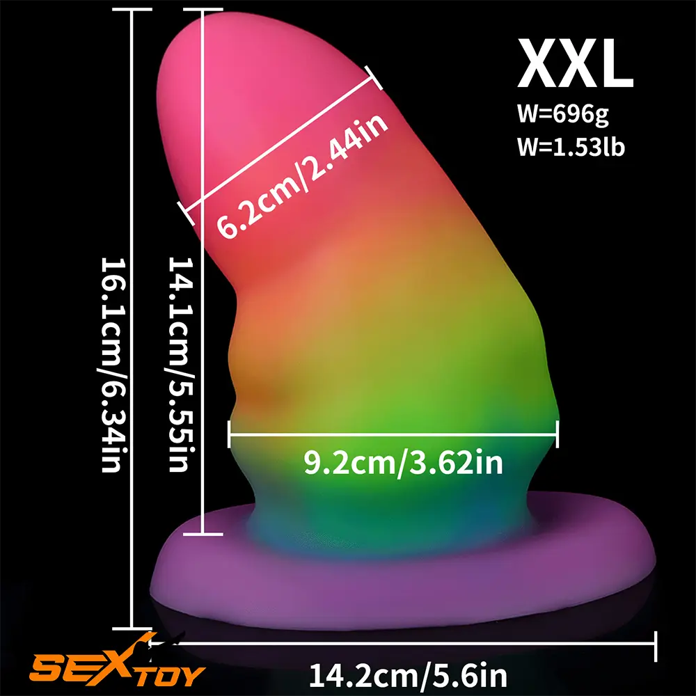 3.42in-7.2in Fantasy Small Silicone Soft Butt Plug Dildo For Anus Male Sex Toy