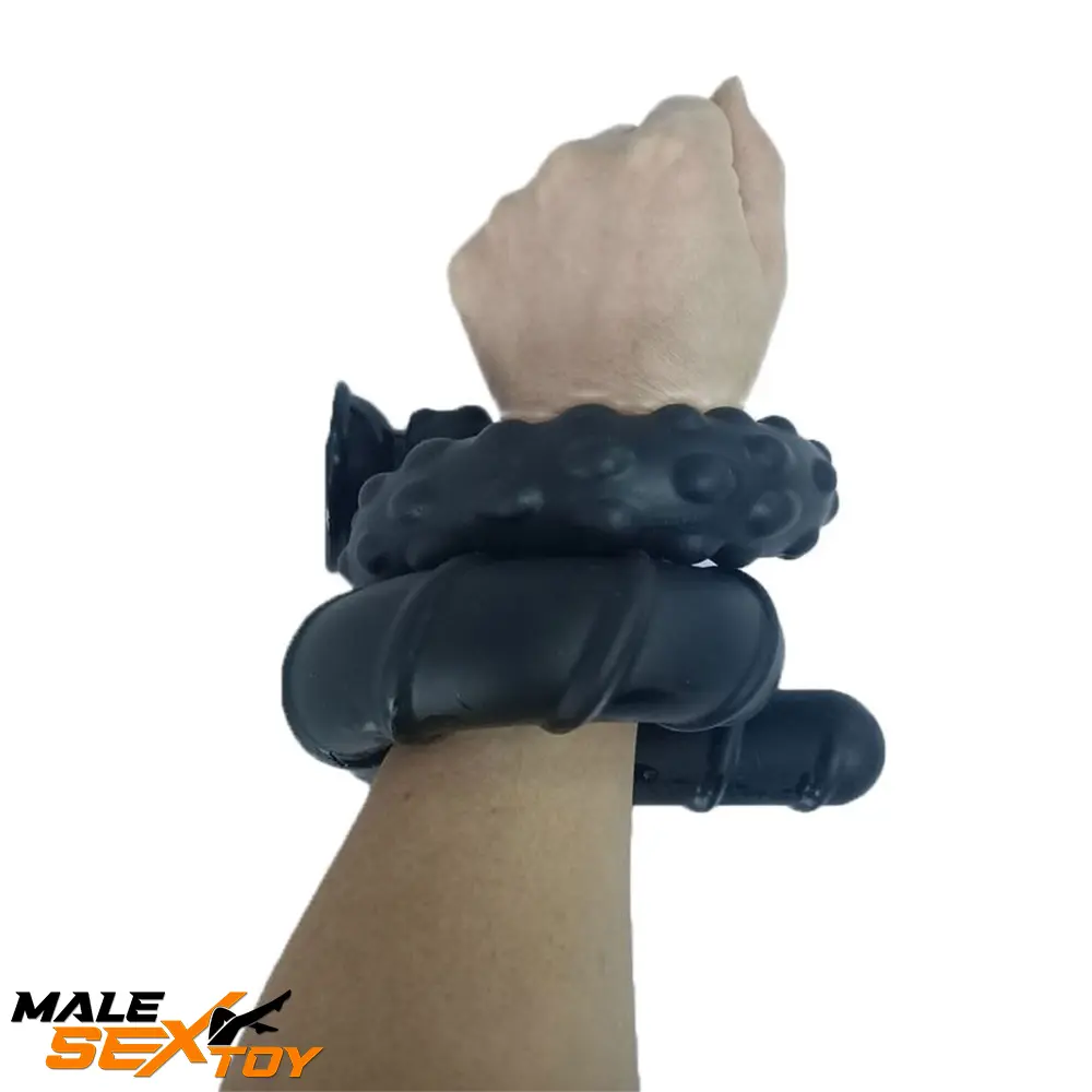 27.56in Silicone Soft Huge Long Spiked Penis Rebar Dildo Butt Plug Male Sex Toy